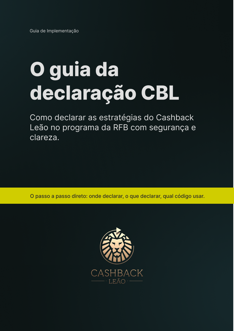Guia da Declaração CBL